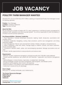 SOLACE PTY LTD T/A STAR POULTRY FARM