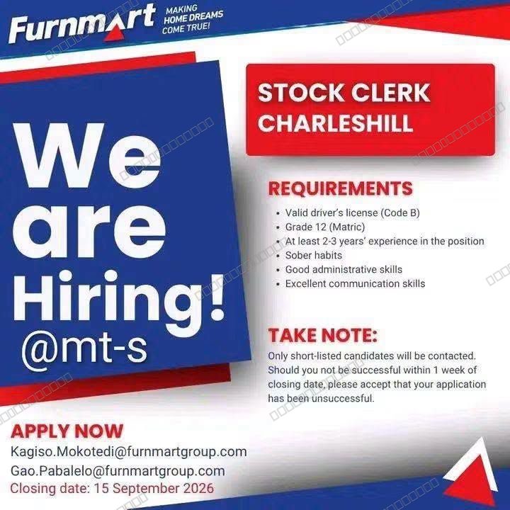 Original job advert — Jobs Botswana