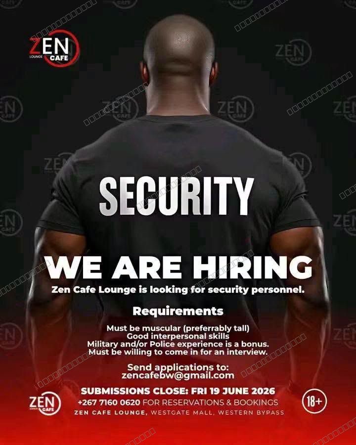 Original job advert — Jobs Botswana