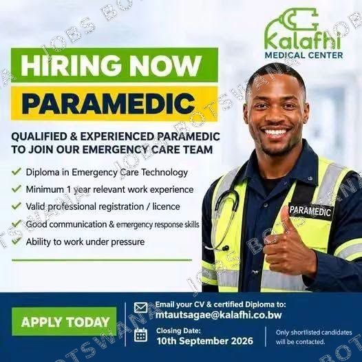 Original job advert — Jobs Botswana